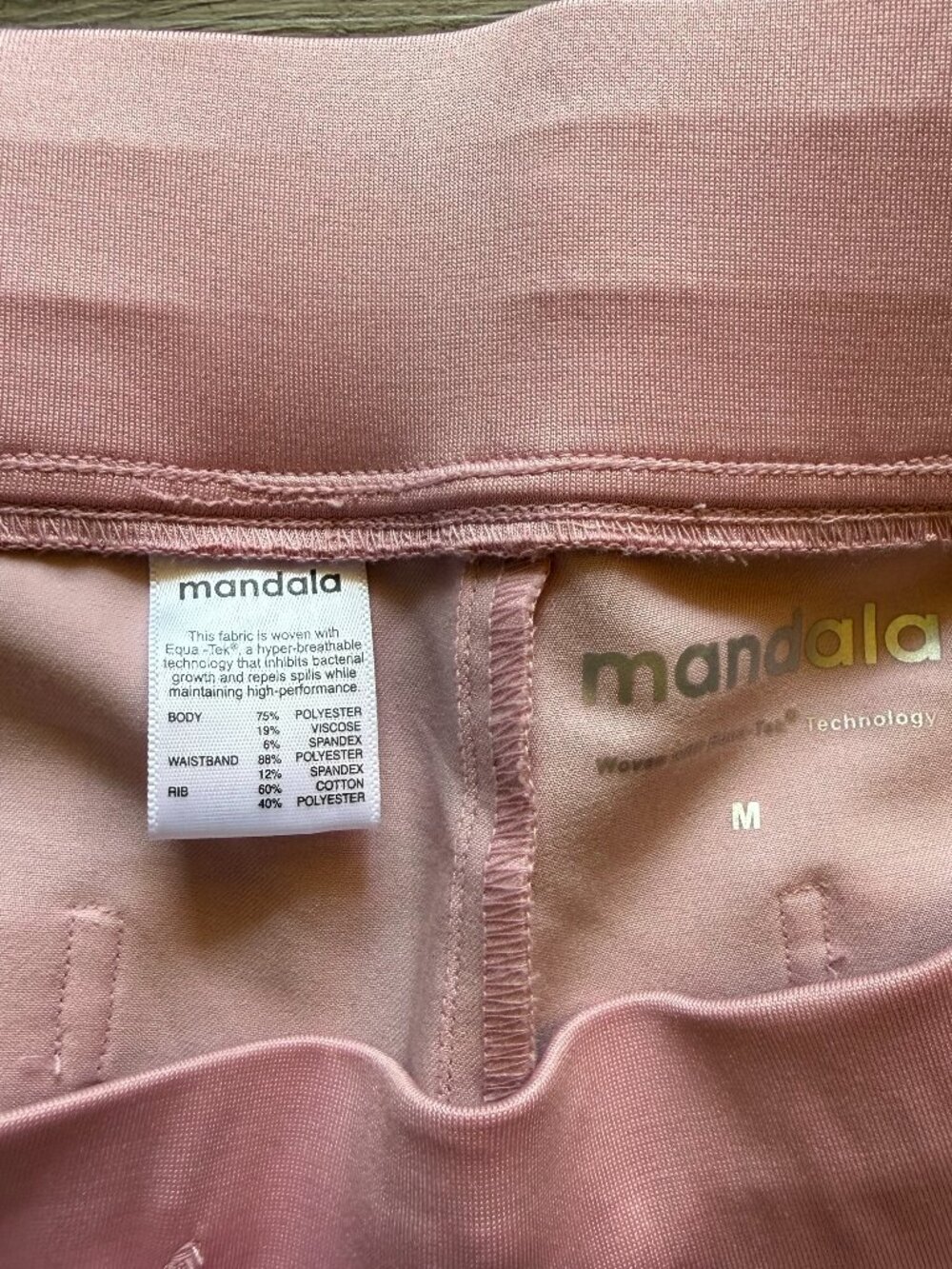 Mandala Scrub Set in Pink Pearl NWT - Picture 8 of 10